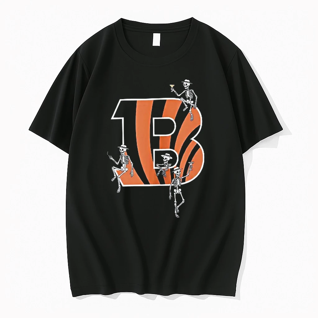 Officials Cincinnati Bengals Nfl Party Skeletons T Shirt Sweater Hoodie
