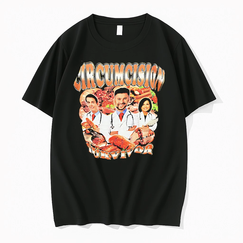 Officials Circumcision Survivor With Doctors And Meat Graphic T Shirt Sweater Hoodie