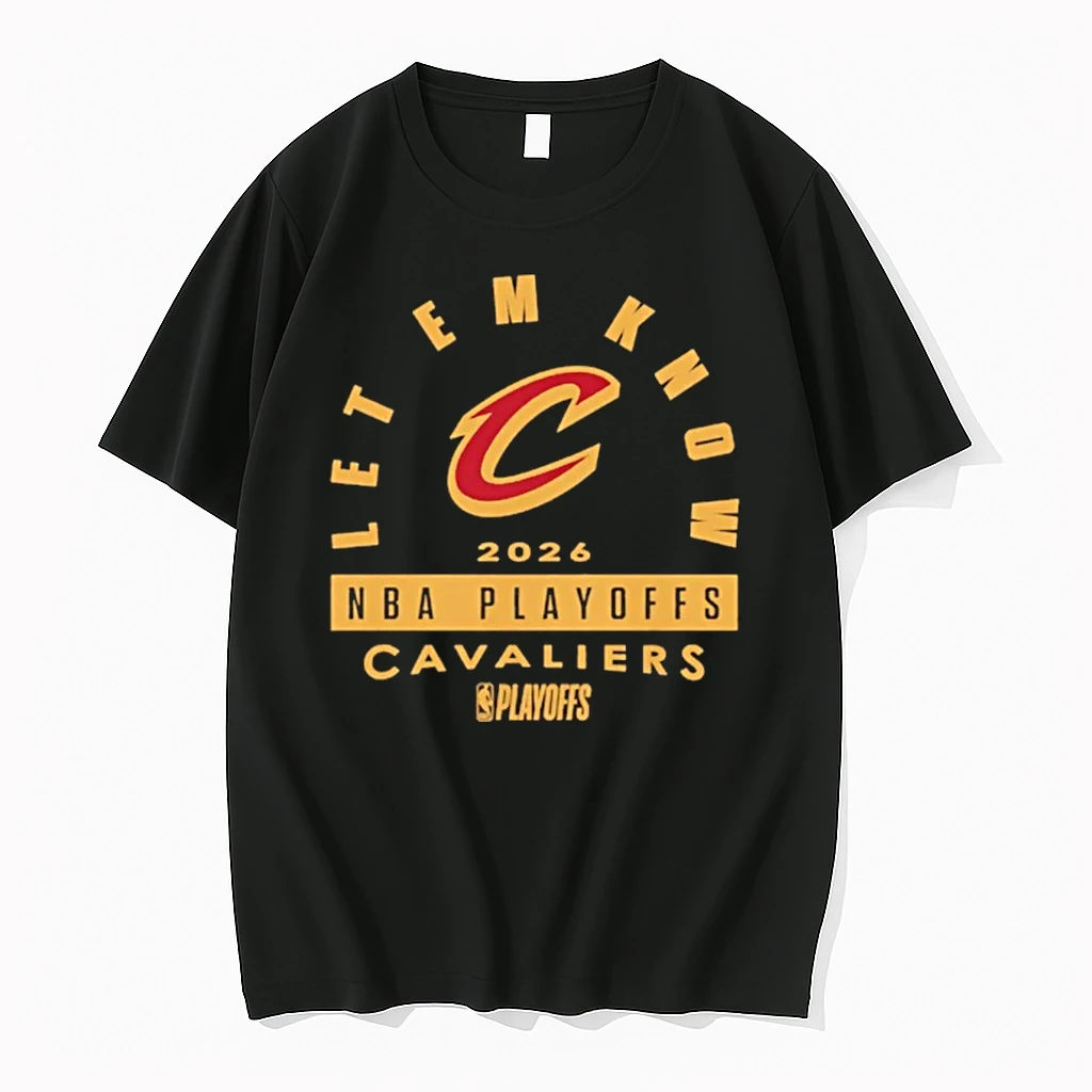 Officials Cleveland Cavaliers Let Em Know Nba Playoffs 2026 T Shirt Sweater Hoodie