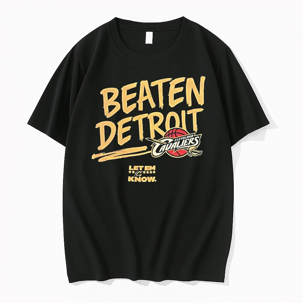 Officials Cleveland Cavaliers Beaten Detroit Let Em Know T Shirt Sweater Hoodie