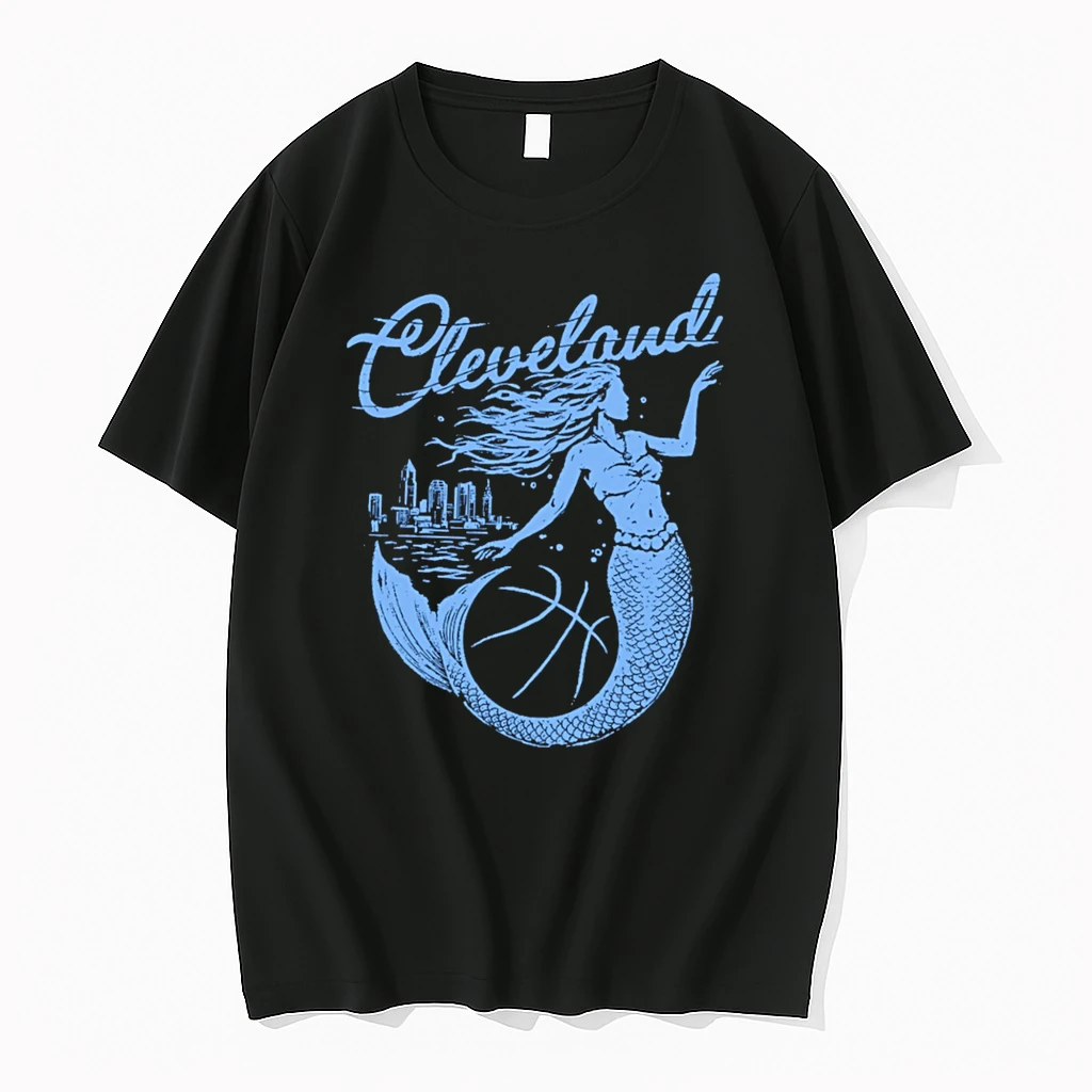 Officials Cleveland Womens Basketball Royal Script Tee Premium T Shirt Sweatshirt Hoodie