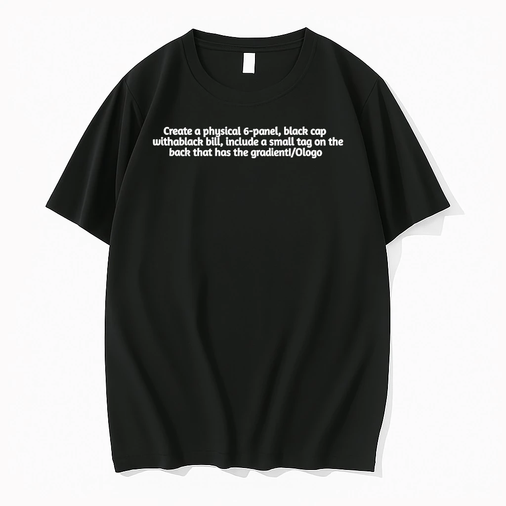 Officials Create A Physical 6 Panel Black Cap Withablack Bill Include A Small Tag On The Back Text T Shirt Sweater Hoodie