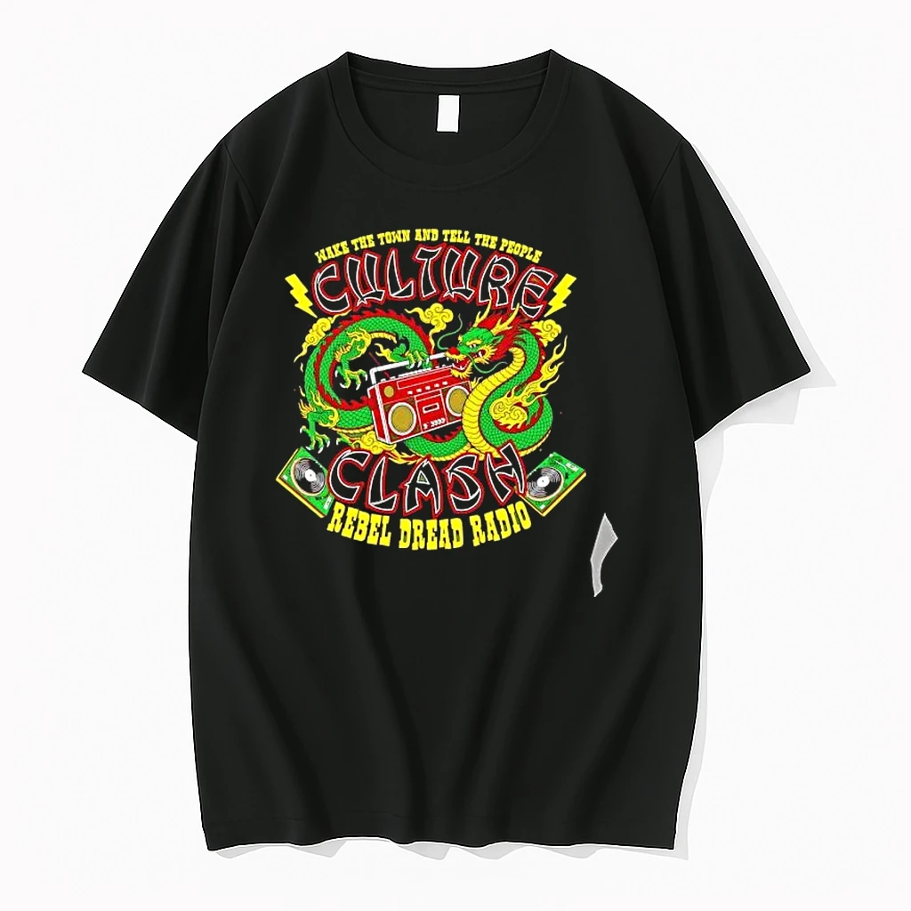 Officials Culture Clash Rebel Dread Radio Wake The Town And Tell The People Dragon Premium T Shirt Sweatshirt Hoodie