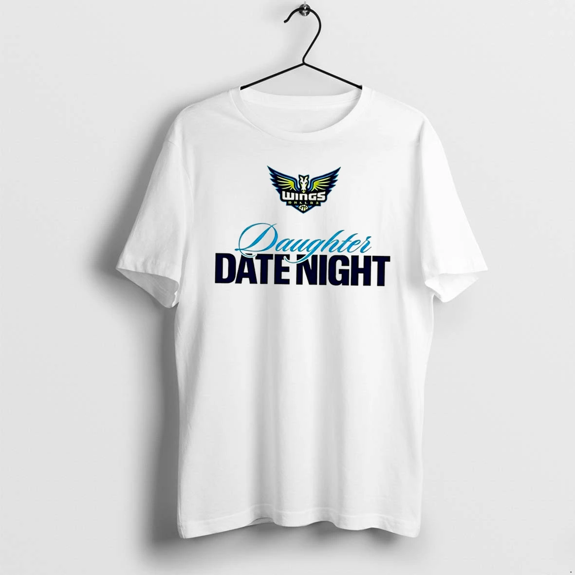 Officials Dallas Wings Daughter Date Night 2026 Tee Premium T Shirt Sweatshirt Hoodie