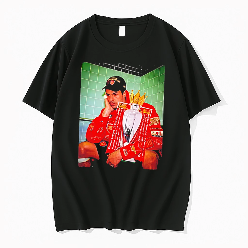 Officials Declan Rice And Trophy Arsenal 2026 Premier League Champions Graphic Tee T Shirt Sweater Hoodie
