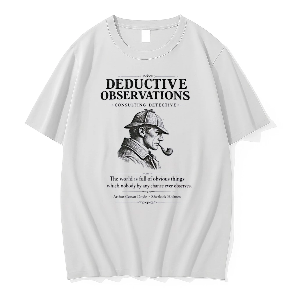 Officials Deductive Observations Consulting Detective Front T Shirt Sweater Hoodie