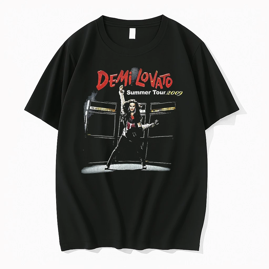 Officials Demi Lovato Summer Tour 2009 Music Concert Tour Artist Musician Tank Top T Shirt Sweater Hoodie