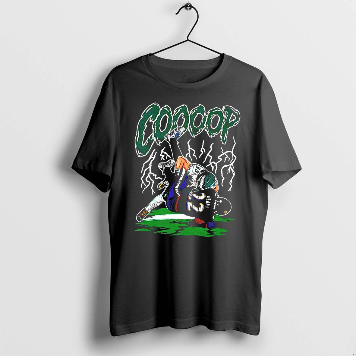 Officials Derrick Henry Philadelphia Eagles Coop Tackle Tee T Shirt Sweater Hoodie
