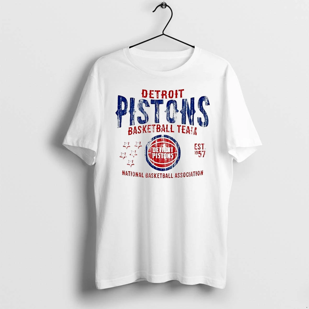 Officials Detroit Pistons Basketball Team National Basketball Association Est 1957 T Shirt Sweater Hoodie