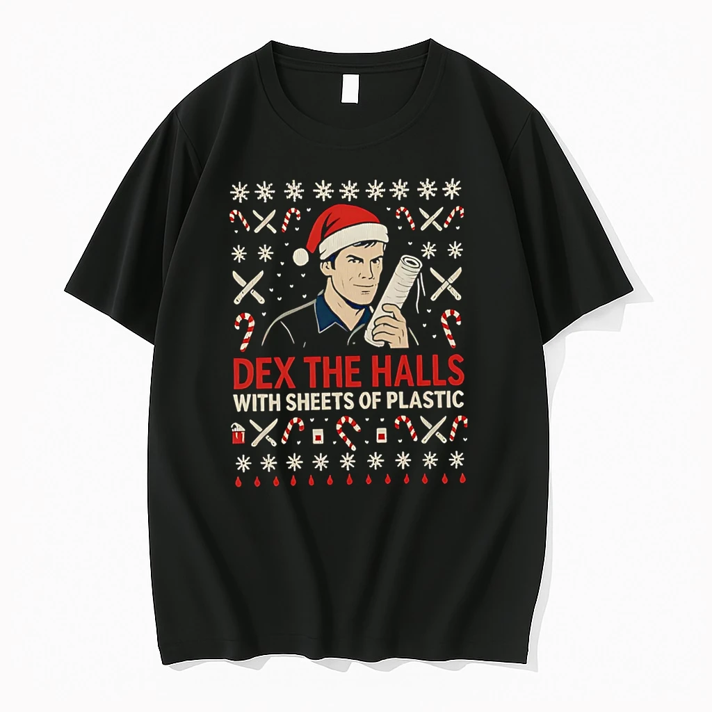 Officials Dex The Halls With Sheets Of Plastic Dexter T Shirt Sweater Hoodie