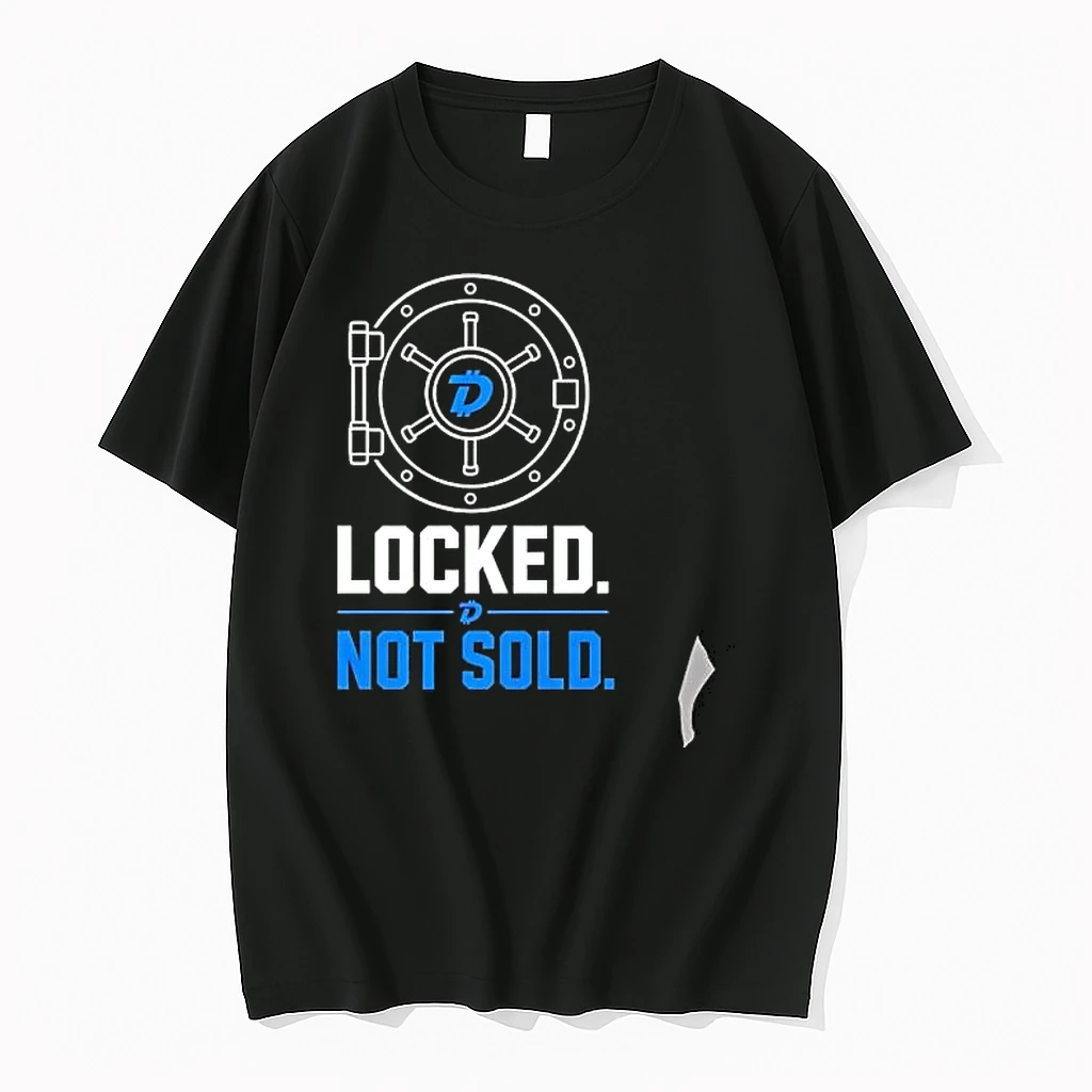 Officials Digibyte Cryptocurrency Locked Not Sold Vault Logo Premium T Shirt Sweatshirt Hoodie