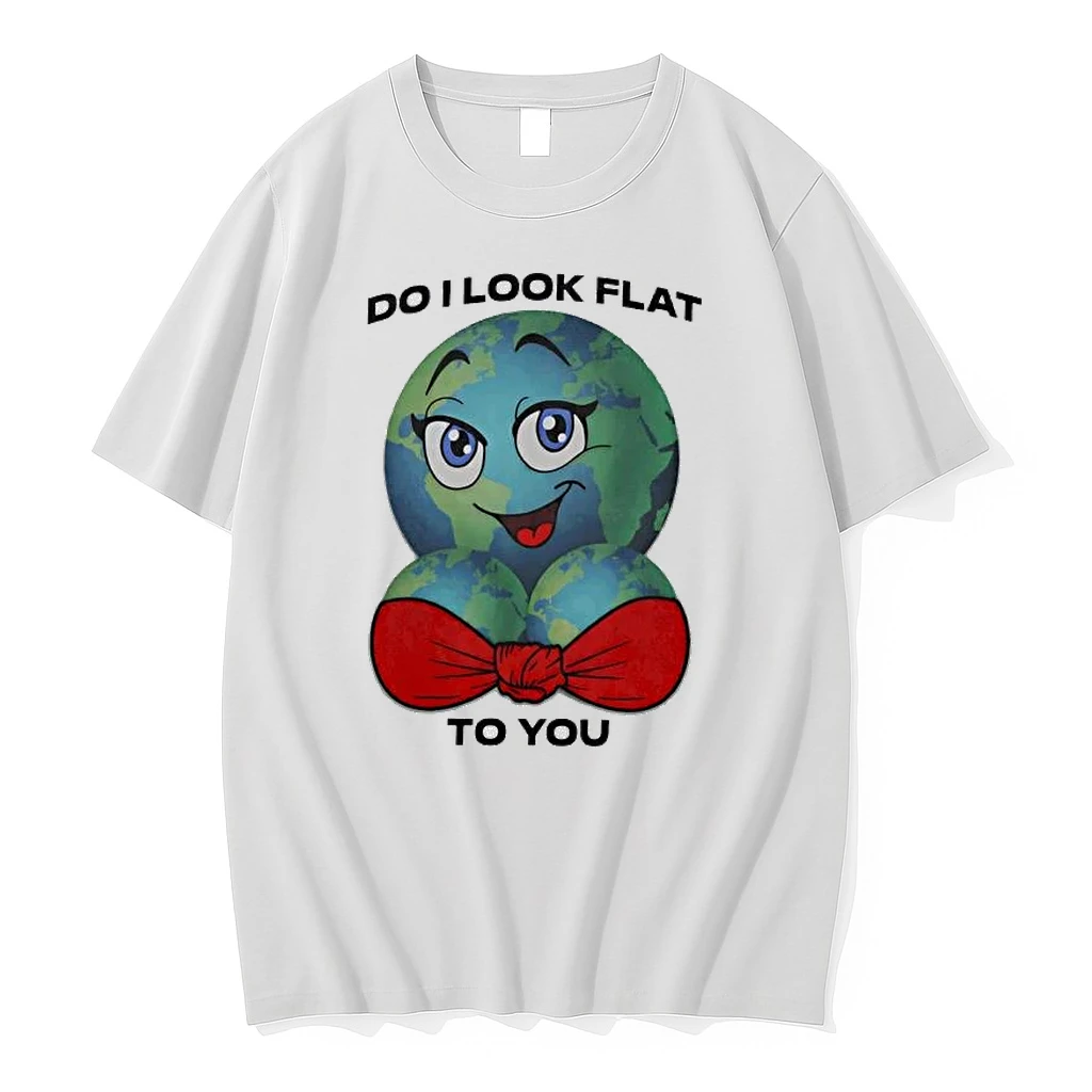 Officials Do I Look Flat To You Earth Globe Funny Premium T Shirt Sweatshirt Hoodie