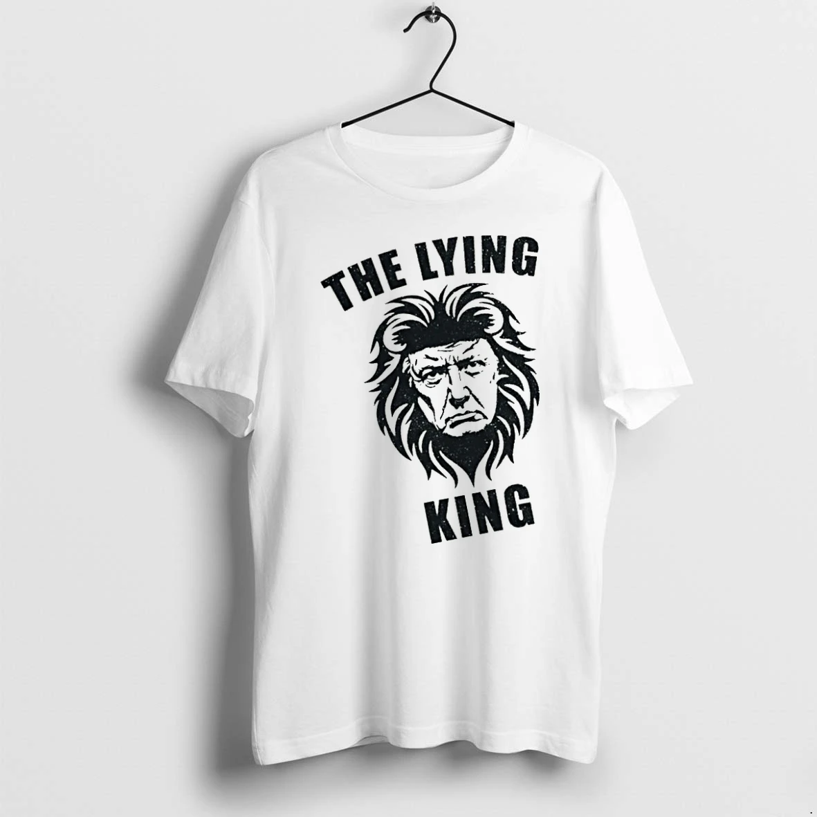 Officials Donald Trump The Lying King Distressed Political Satire Premium T Shirt Sweatshirt Hoodie