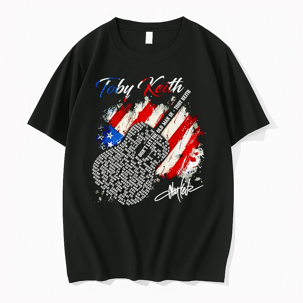 Officials Dont Let The Old Man In Toby Keith Lyrics Usa Flag Premium T Shirt Sweatshirt Hoodie