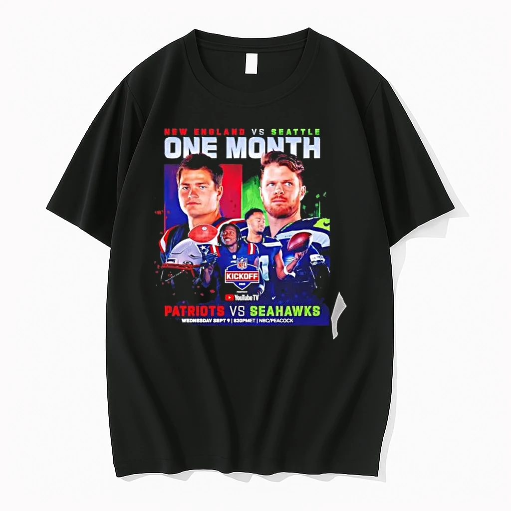 Officials Drake Maye New England Patriots Vs Jaxon Smith Njigba Seattle Seahawks Nfl Premium T Shirt Sweatshirt Hoodie