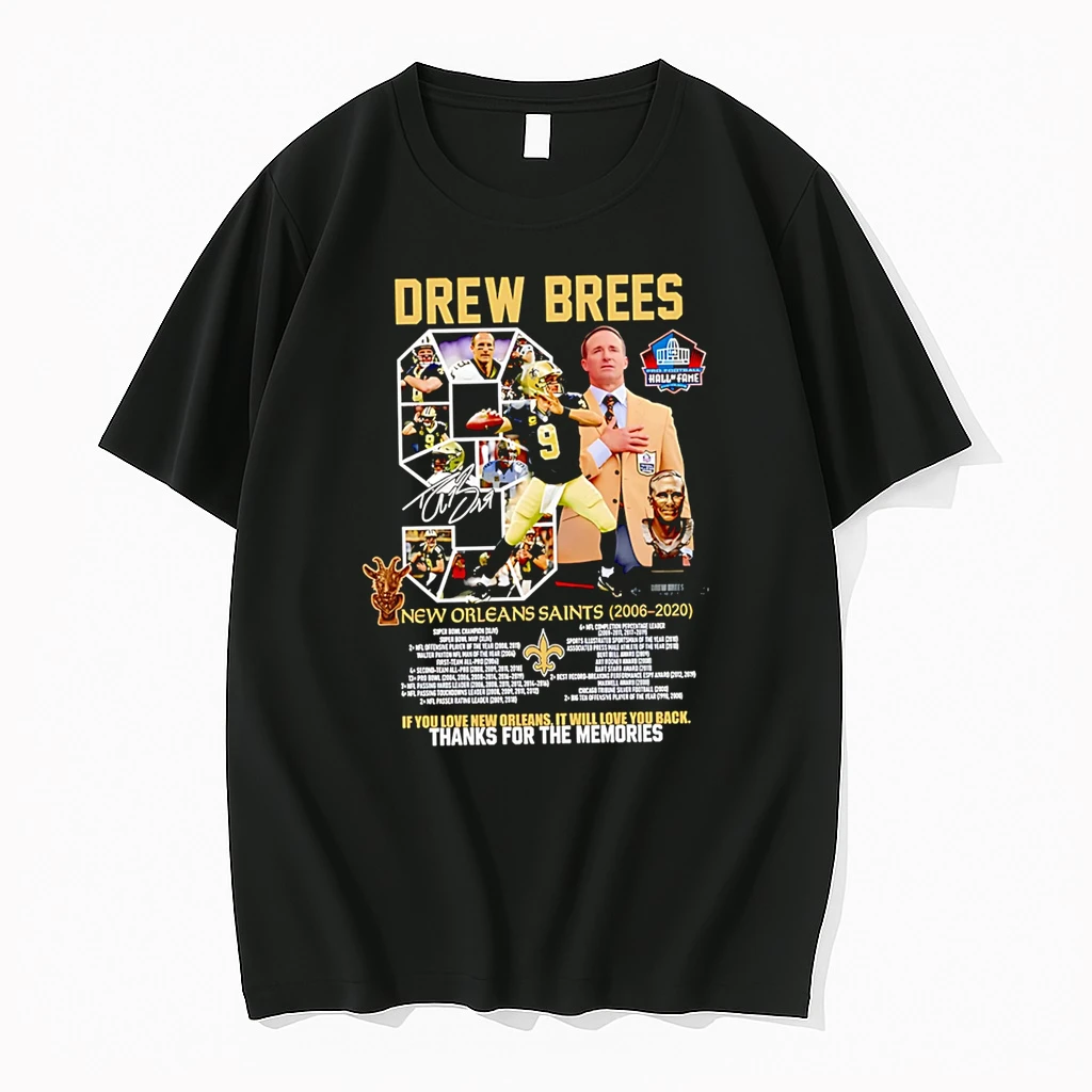 Officials Drew Brees New Orleans Saints If You Love New Orleans It Will Love You Back Thanks For The Memories Premium T Shirt Sweatshirt Hoodie