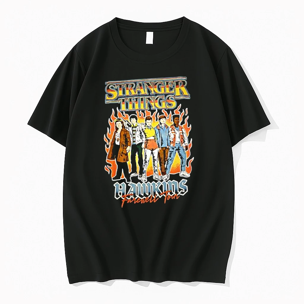 Officials Dustin Mike Eleven Will Lucas Stranger Things Hawkins Farewell Tour Premium T Shirt Sweatshirt Hoodie