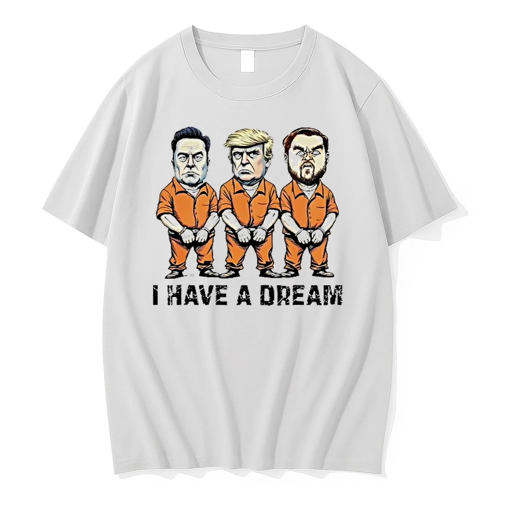 Officials Elon Musk Trump Vance I Have Dream Caricature T Shirt Sweater Hoodie