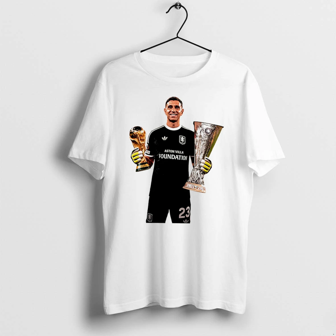Officials Emiliano Martinez Aston Villa 2026 Europa League Champions Tee T Shirt Sweater Hoodie