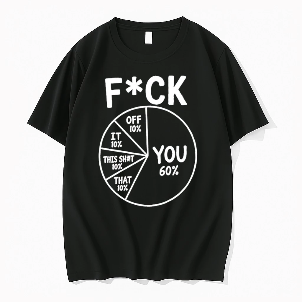 Officials Fck Off 10 Off It 10 This Sht 10 That 10 You 60 Percent Funny Pie Chart Humor Premium T Shirt Sweatshirt Hoodie