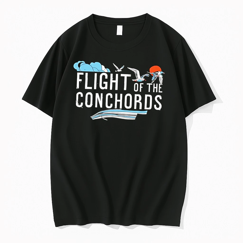 Officials Flight Of The Conchords Flying Birds Clouds Musical Design Black T Shirt Sweater Hoodie