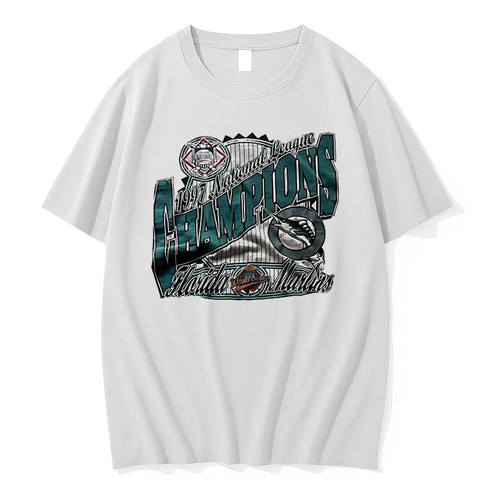Officials Florida Marlins World Series 1997 National League Champions T Shirt Sweater Hoodie