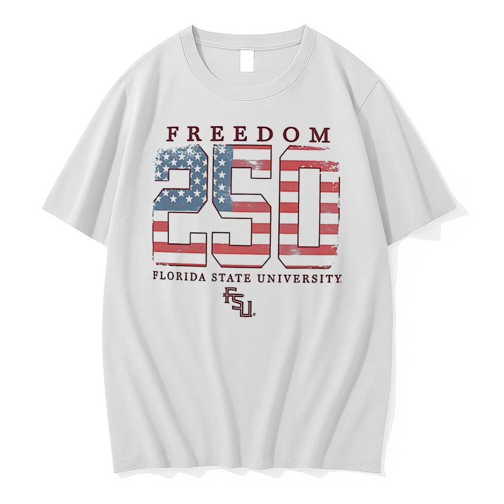 Officials Florida State Seminoles Americana Freedom 250th Logo Tee T Shirt Sweater Hoodie