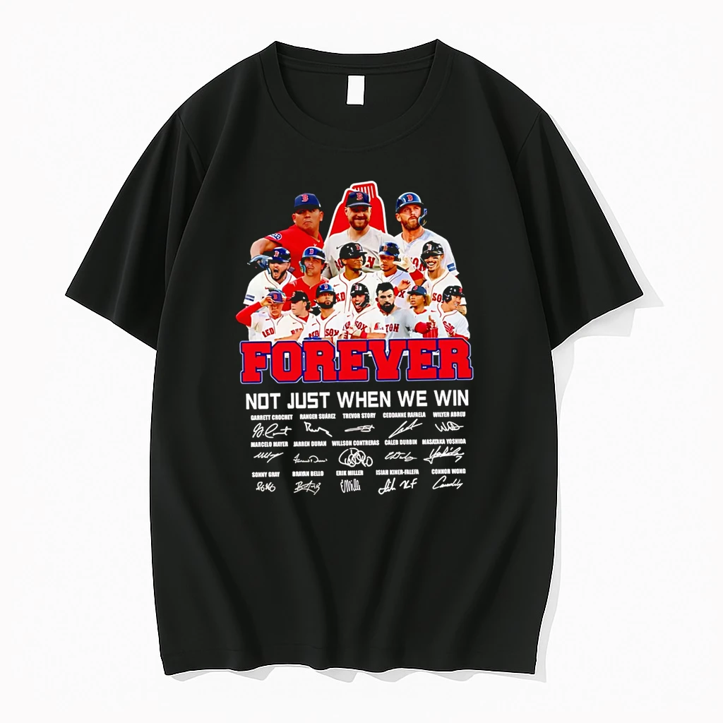 Officials Forever Not Just When We Win Boston Red Sox T Shirt Sweater Hoodie