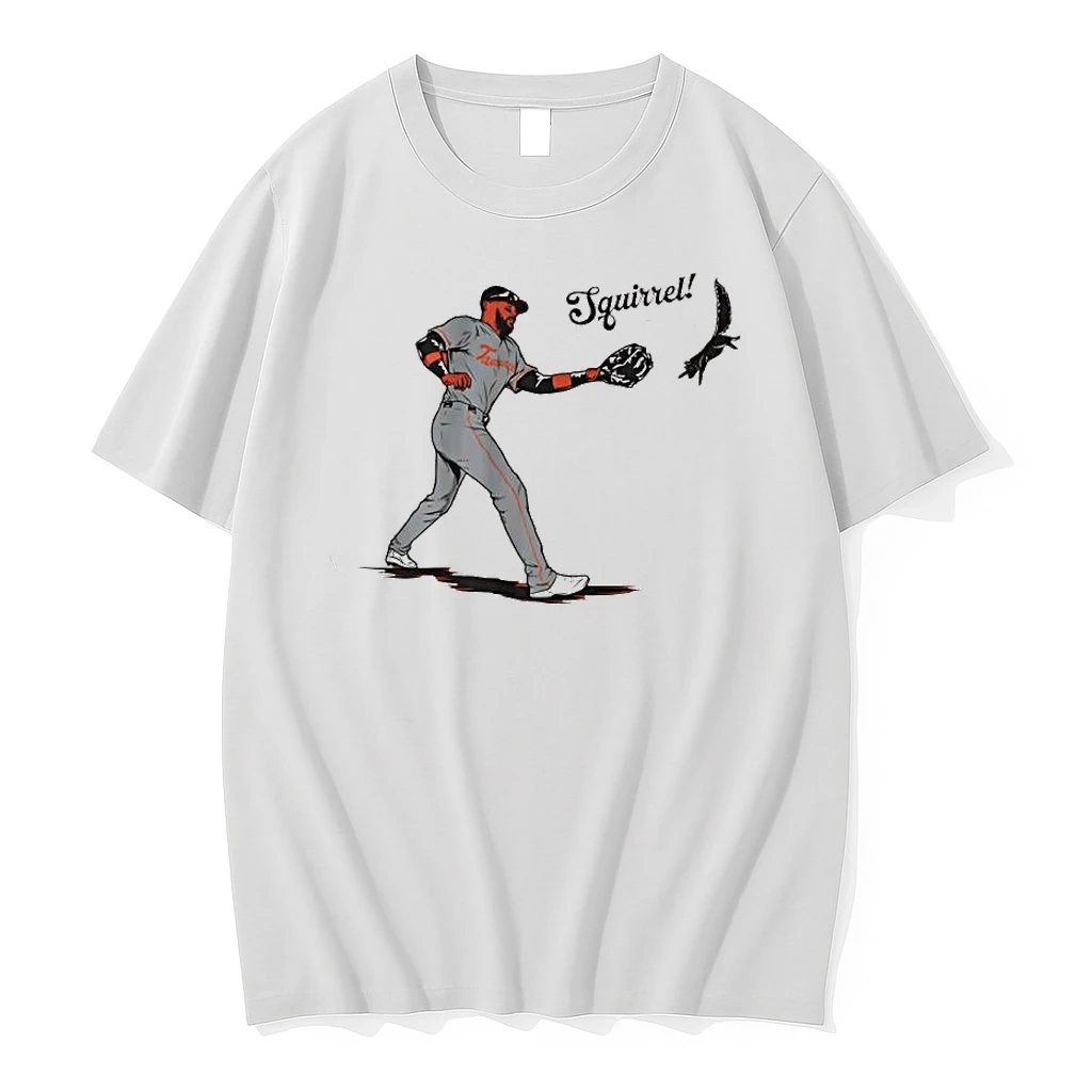 Officials Francisco Lindor New York Mets Squirrel Mlb Player Premium T Shirt Sweatshirt Hoodie
