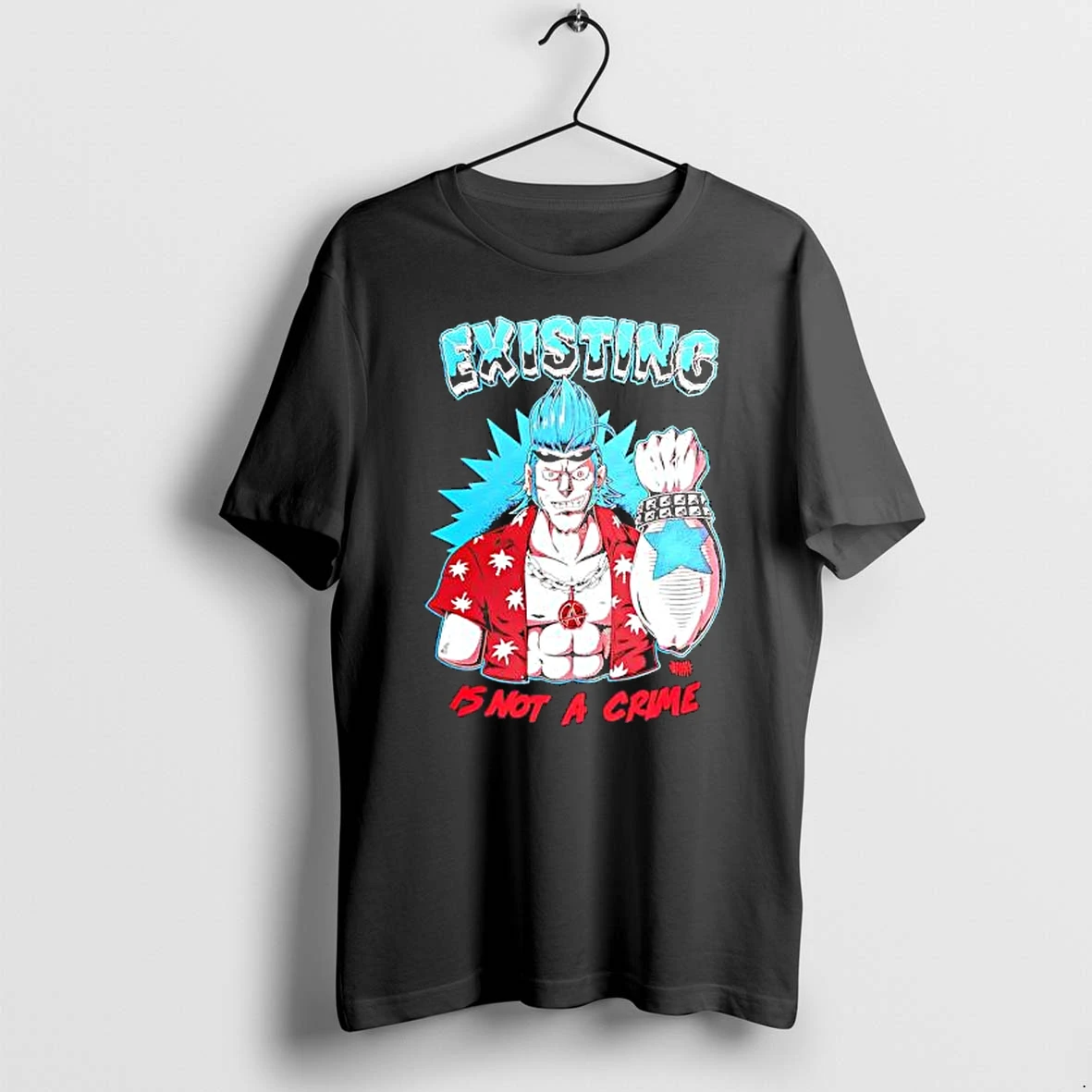 Officials Franky One Piece Existing Is Not A Crime Premium T Shirt Sweatshirt Hoodie
