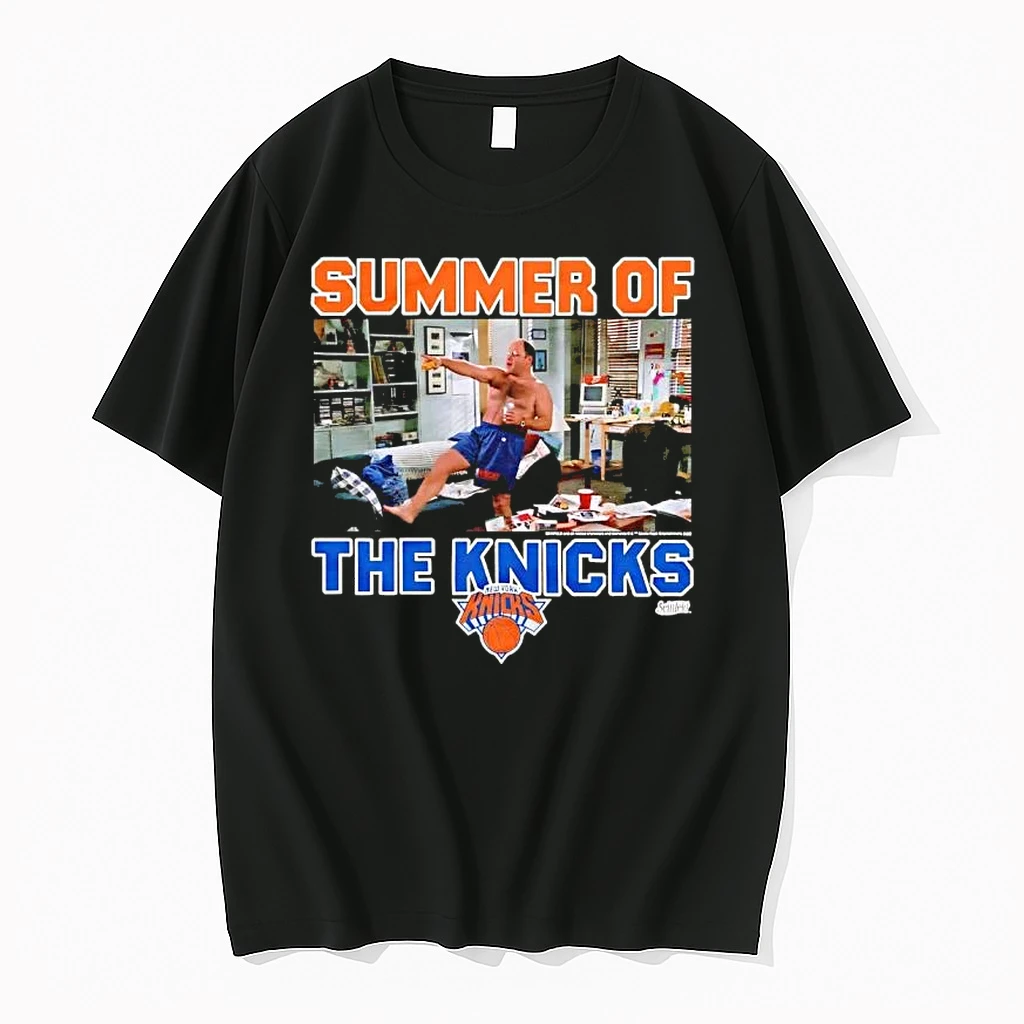 Officials George Costanza New York Knicks Summer Of The Knicks Seinfeld Nba Women Premium T Shirt Sweatshirt Hoodie