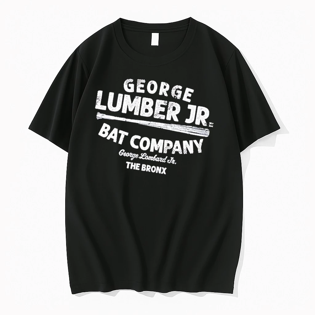 Officials George Lumber Jr Bat Company Lombard The Bronx Distressed Baseball Mens Premium T Shirt Sweatshirt Hoodie