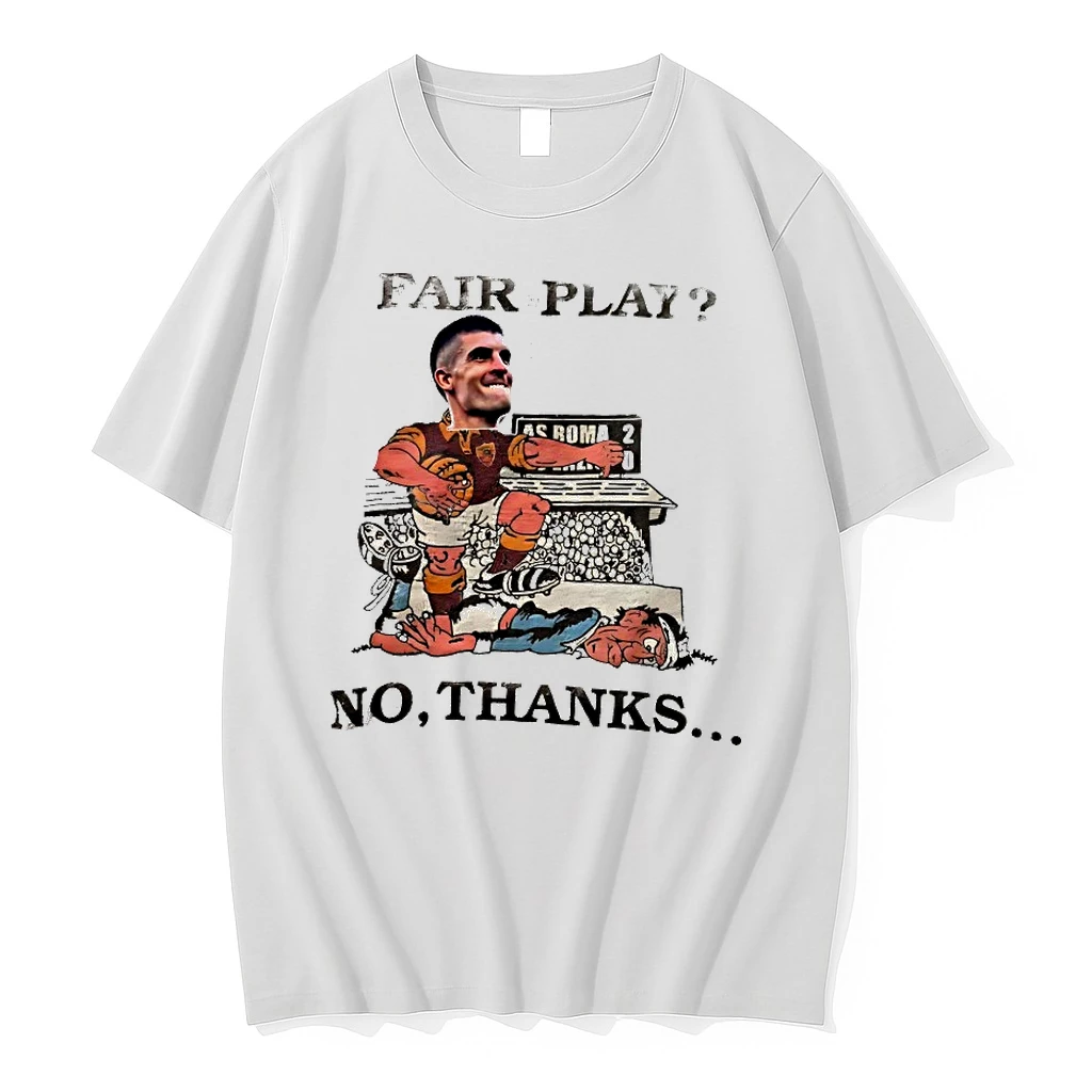 Officials Gianluca Mancini Serie A Roma Fair Play No Thanks T Shirt Sweater Hoodie