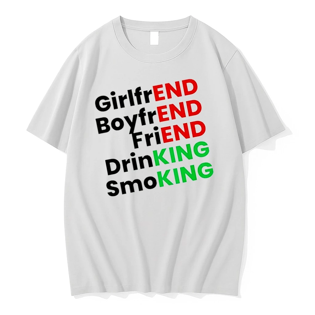Officials Girlfriend Boyfriend Friend Drinking Smoking Wordplay T Shirt Sweater Hoodie