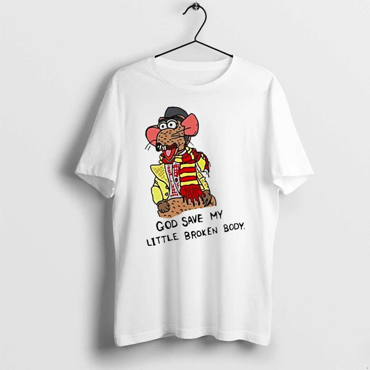 Officials God Save My Little Broken Body Mouse Whimsical T Shirt Sweater Hoodie