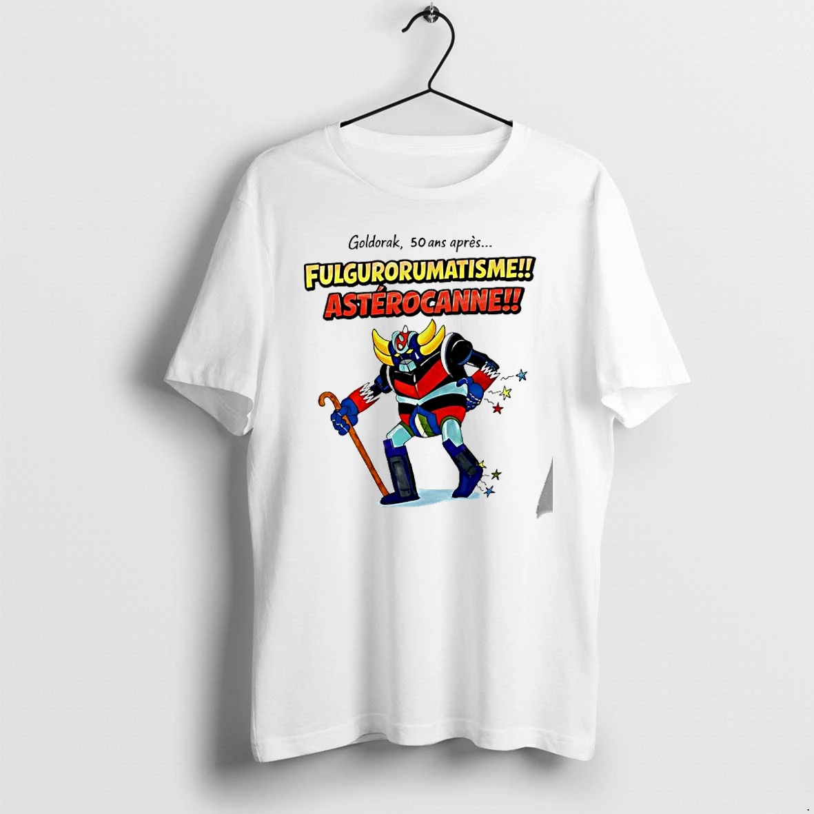 Officials Goldorak 50 Ans Apres Fulgurorumatisme Asterocanne Premium T Shirt Sweatshirt Hoodie