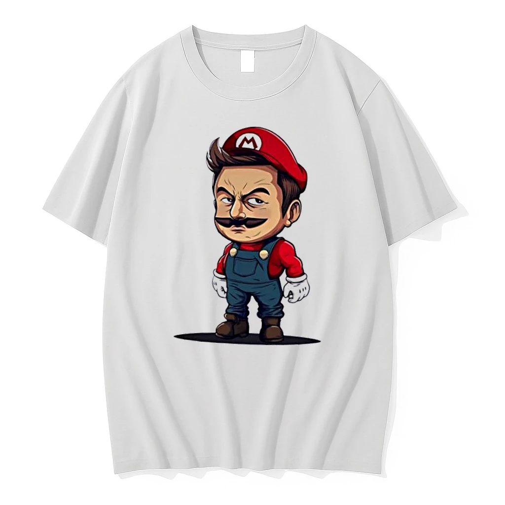 Officials Grumpy Mario Plumber Cartoon Caricature Red Cap Blue Overalls White Womens Premium T Shirt Sweatshirt Hoodie