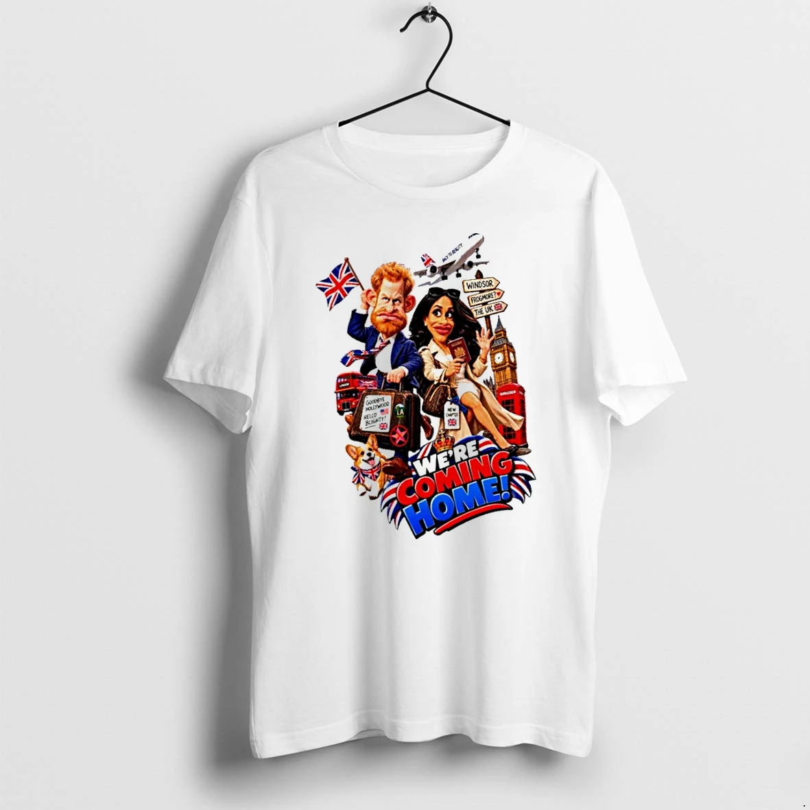 Officials Harry Meghan Were Coming Home Cartoon T Shirt Sweater Hoodie