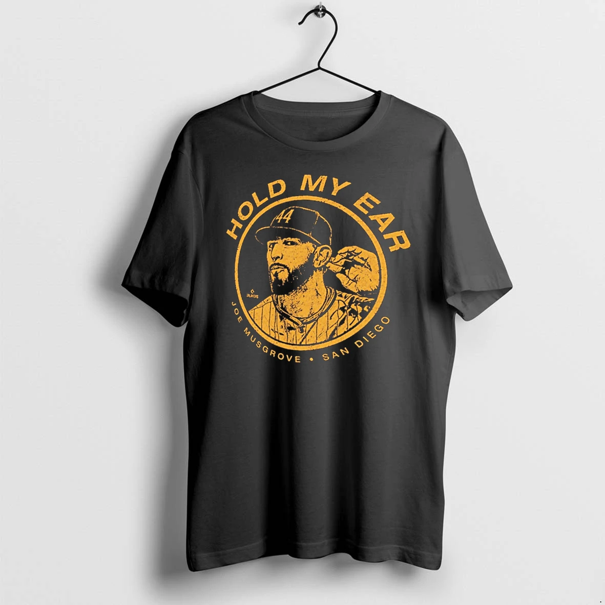 Officials Hold My Ear Joe Musgrove San Diego Padres Playoff Meme Tee Premium T Shirt Sweatshirt Hoodie