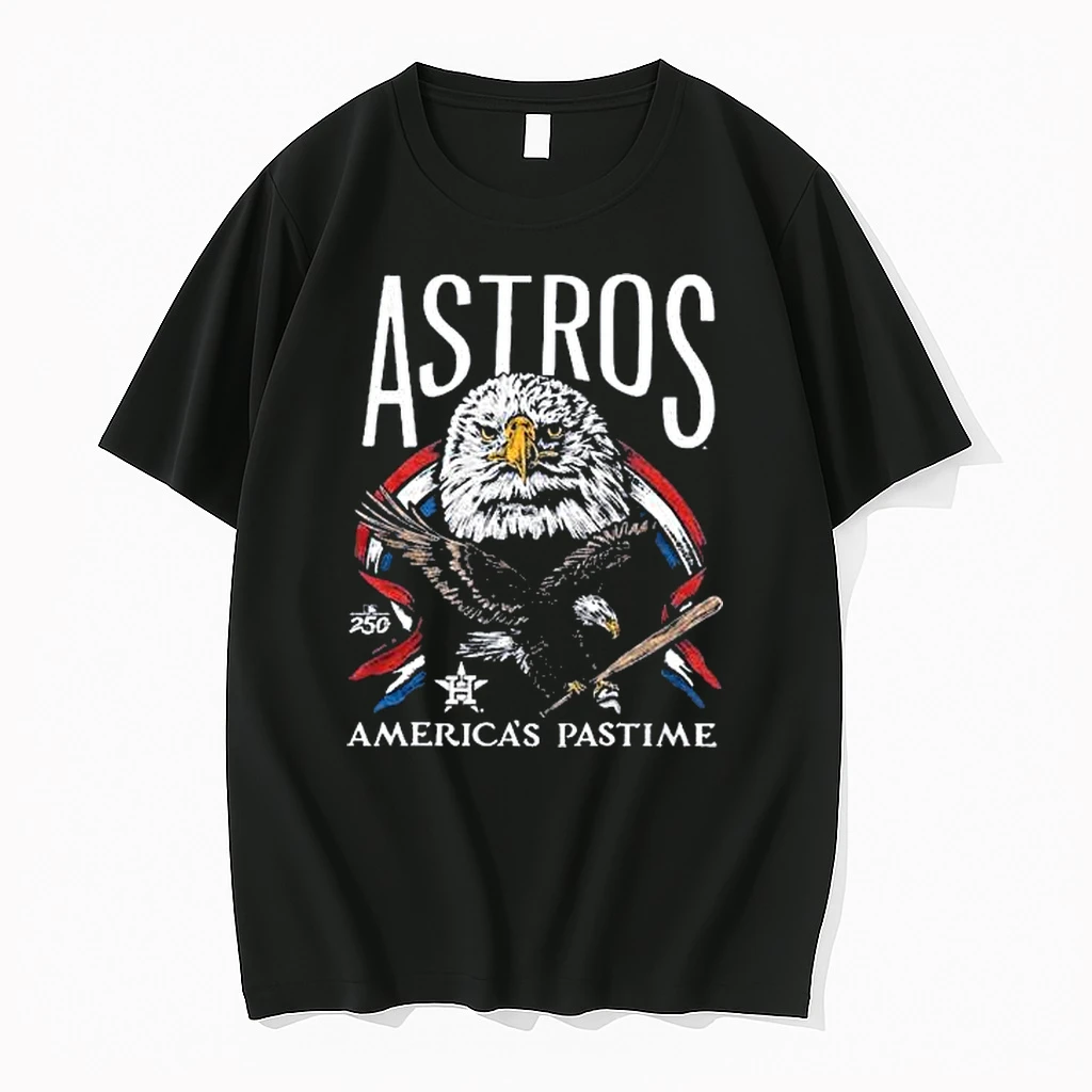 Officials Houston Astros Americas Pastime Tri Blend Black T Shirt Sweater Hoodie
