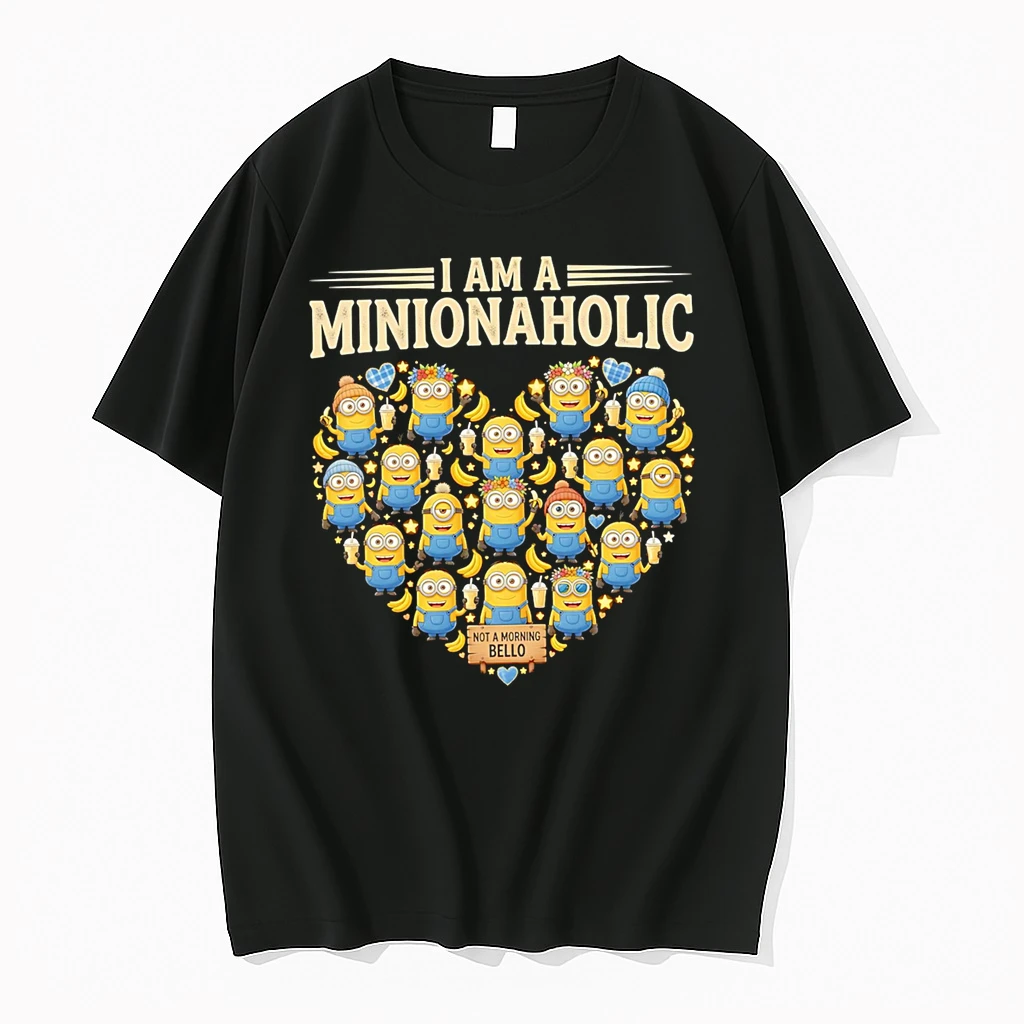 Officials I Am A Minionaholic Not A Morning Bello Minions Premium T Shirt Sweatshirt Hoodie