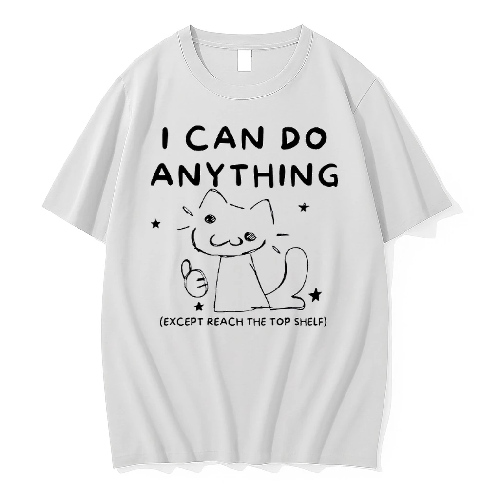Officials I Can Do Anything Except Reach The Top Shelf Cat Premium T Shirt Sweatshirt Hoodie