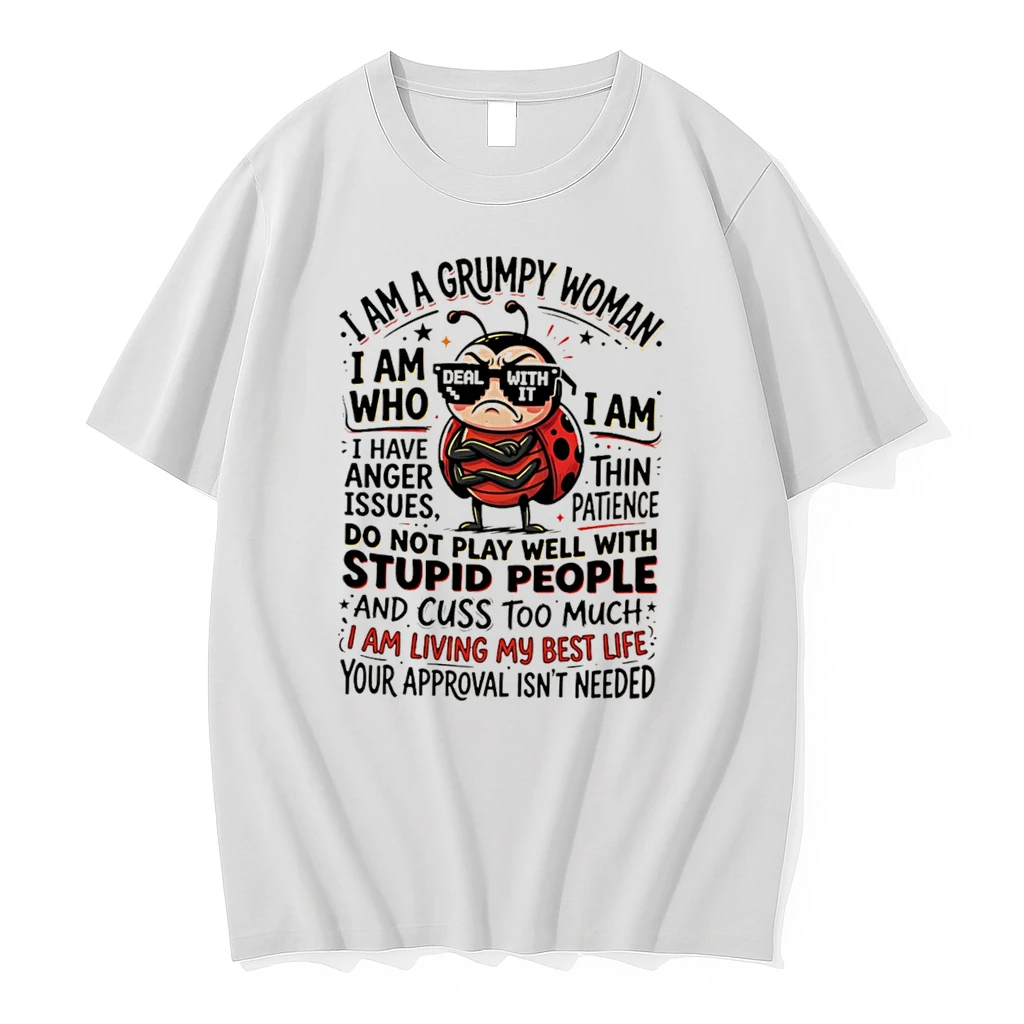 Officials I Am A Grumpy Woman Do Not Play Well With Stupid People Tee T Shirt Sweater Hoodie