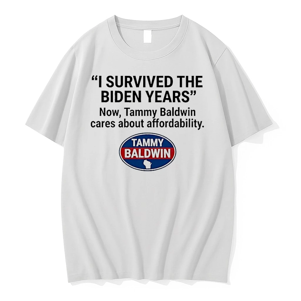 Officials I Survived The Biden Years Now Tammy Baldwin Cares About Affordability Tammy Baldwin T Shirt Sweater Hoodie