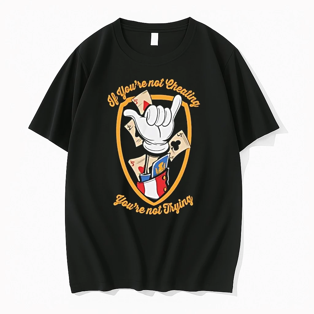 Officials If Youre Not Cheating Youre Not Trying Poker Hand Premium T Shirt Sweatshirt Hoodie