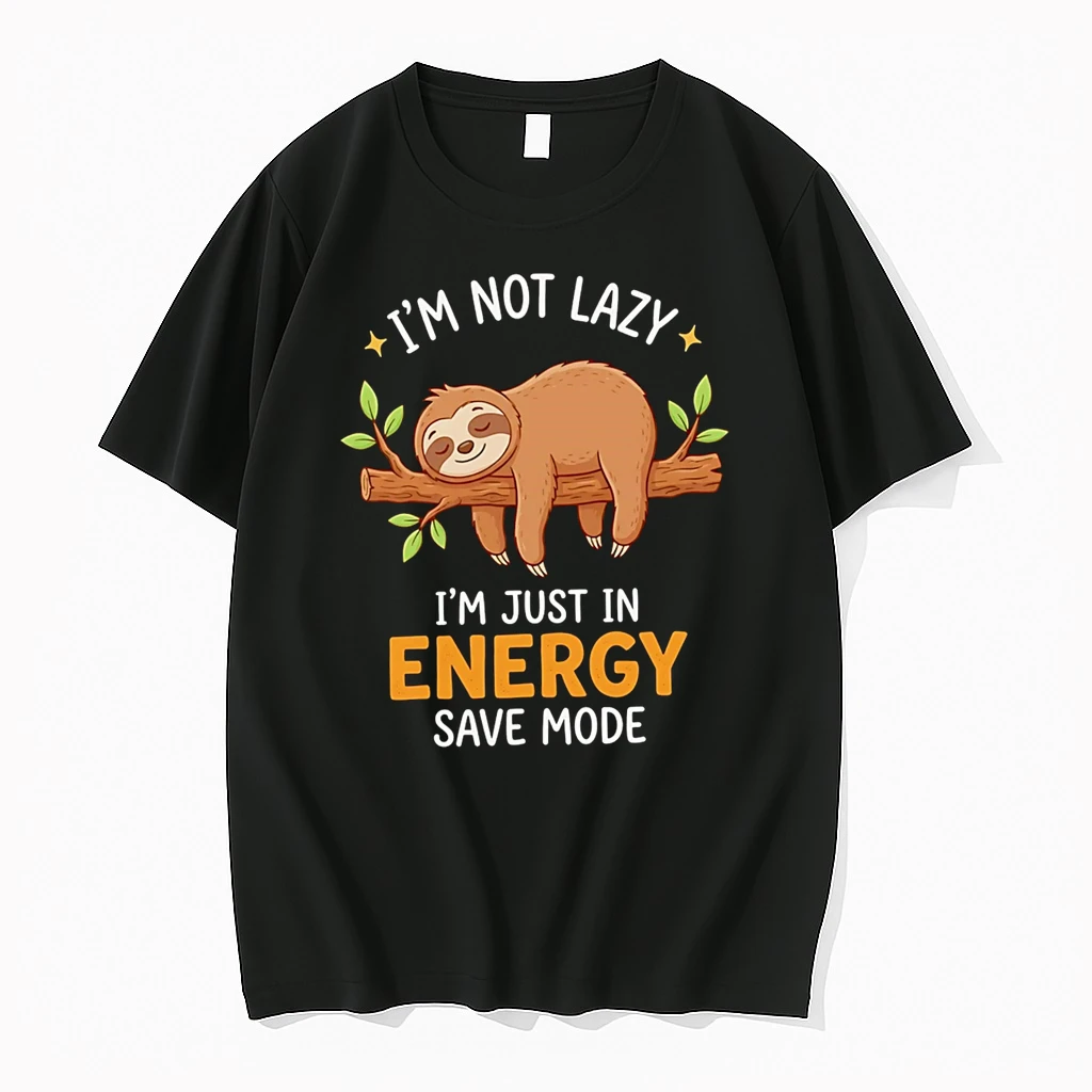 Officials Im Not Lazy Im Just In Energy Save Mode Sloth Premium T Shirt Sweatshirt Hoodie