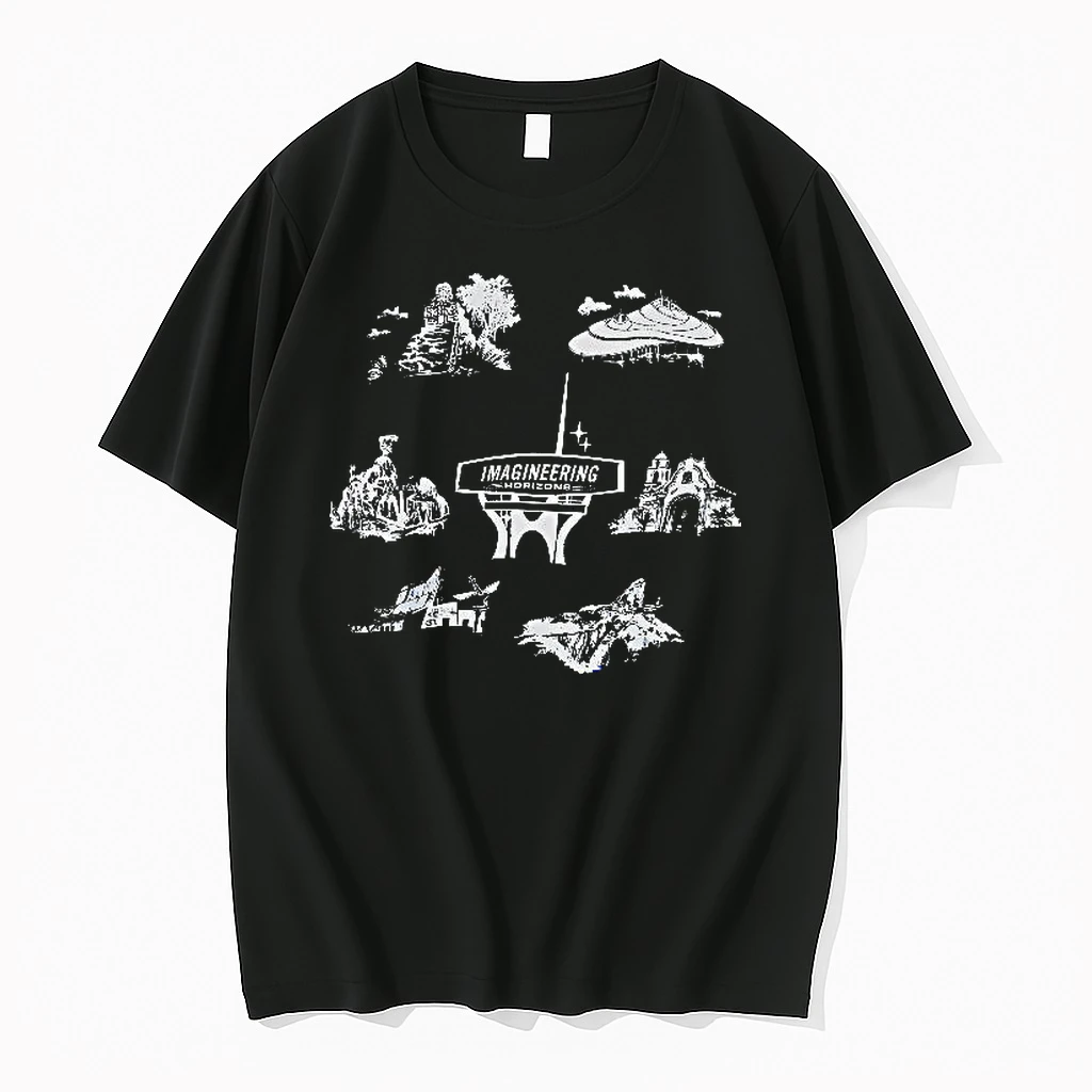 Officials Imagineering Horizons Disney Parks Landmarks Premium T Shirt Sweatshirt Hoodie