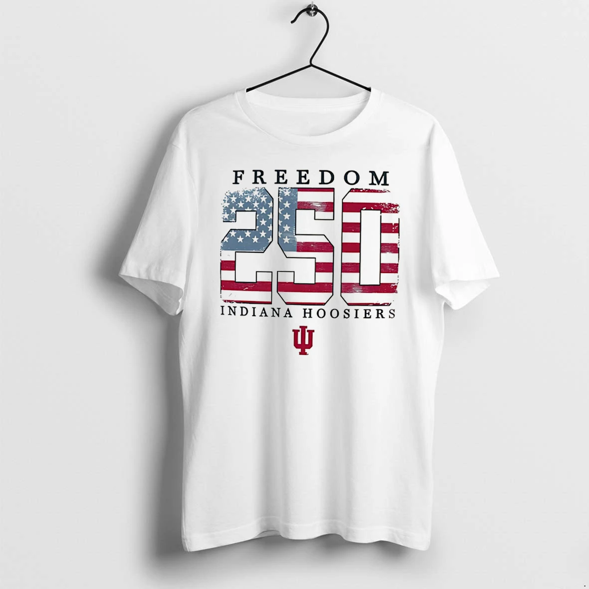 Officials Indiana Hoosiers Americana Freedom 250th Logo Tee T Shirt Sweater Hoodie