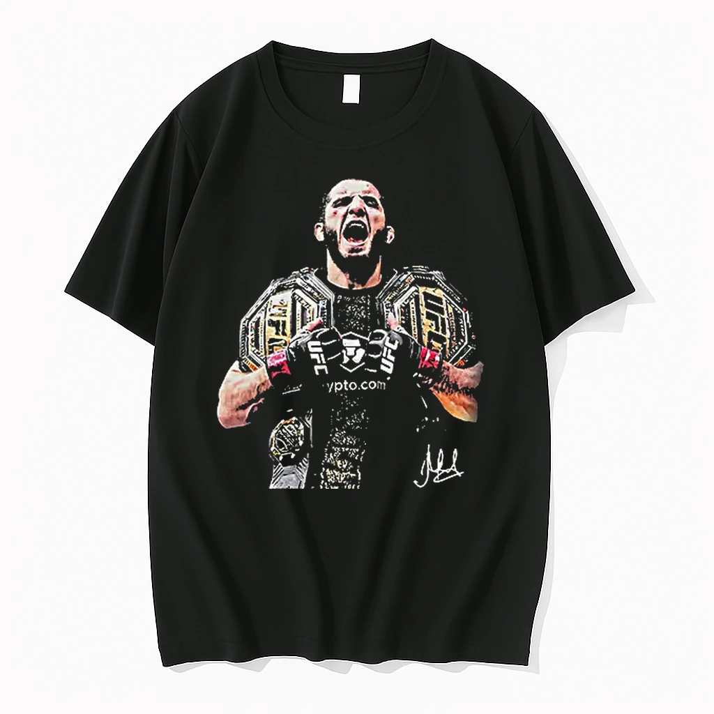 Officials Islam Makhachev Ufc Lightweight Champion Crypto Com Signature T Shirt Sweater Hoodie