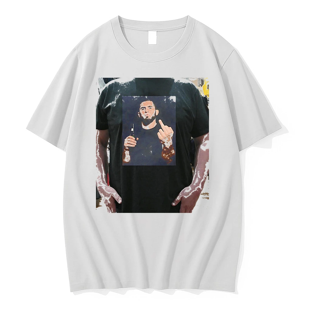 Officials Islam Makhachev Middle Finger Premium T Shirt Sweatshirt Hoodie